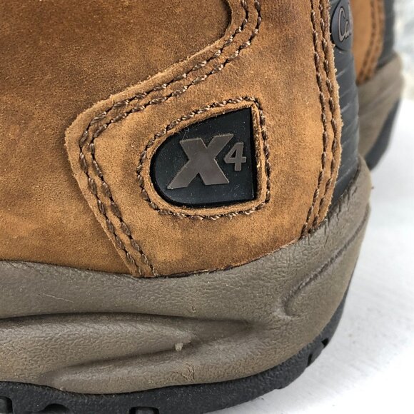 Cabela\'s Men\'s Size 10D X4 Dry-Plus 4MOST Brown Leather Waterproof Hiking Shoes main image 11